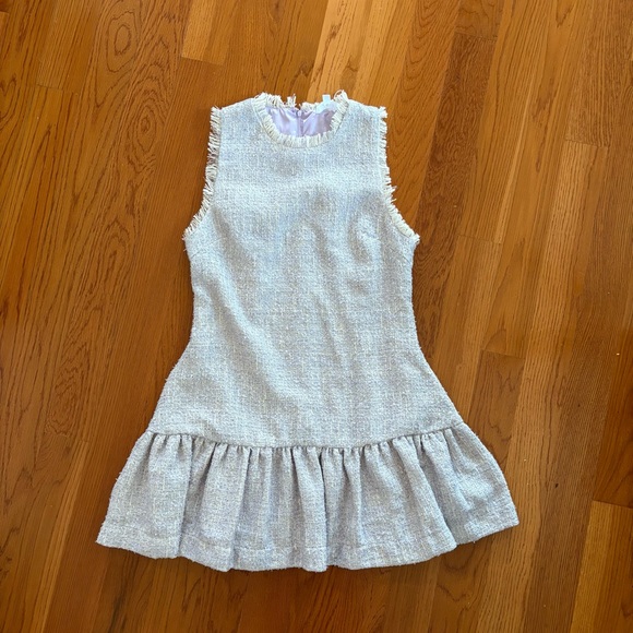 Mable Dresses & Skirts - Mable Tweed Dress with Fringe